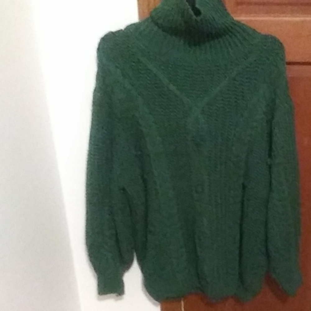 Green sweater